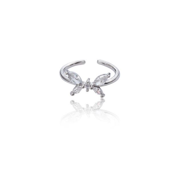 Full Diamond Sparkling Double Layer Water Drop Love Zircon For Women, Light Luxury, High End, Personalized Coldness_ipsvogv.com