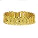 Hip hop men's watch style bracelet, hand jewelry, nightclubs, bars, trendy, personalized printed bracelet_ipsvogv.com