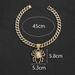 Personalized Design Alien Spider Pendant Hip Hop Full Diamond 3D Cuban Chain Necklace Jewelry_ipsvogv.com