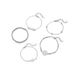 Wind Hollow Round Eight Character Metal Minimalist Bracelet With A Cool Personality, Five Piece Set Of Palm Bracelets_ipsvogv.com