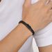 Men's Jewelry Personalized Jewelry DIY Accessories Stainless Steel Double Woven Chain Bracelet Steel Color Spring Water Jewelry_ipsvogv.com