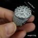 Men’s Jewelry Set Fashionb Hip Hop Ring Trend Gold Copper Material Real Gold Electroplated Flower Diamond Men's Ring Personality Jewelry_ipsvogv.com