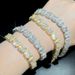 Women's Jewelry Fashion Light Luxury High End Square Zircon Bracelet Hip Hop Punk Women's Zircon Jewelry_ipsvogv.com