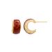 Earrings Silver Ankela Red Zircon Earrings Light Luxury Autumn and Winter Niche Ins Earrings Women's High-end Jewelry_ipsvogv.com