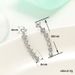 Cao Shi's 2023 New Tidal Super Sparkling With Korean Temperament Network Red Simple Earhooks And Exquisite Zircon_ipsvogv.com