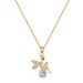 Angel 【 】 Spirit Light Luxury Charm Gorgeous Full Diamond Necklace Women's Versatile Clavicle Titanium Steel Chain 【 】_ipsvogv.com