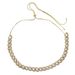Women's Jewelry 8mm Cuban Chain Necklace Zircon Adjustable Pendant Hip Hop Choker_ipsvogv.com