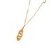 Korean minimalist ins style woven winding inlaid zircon pendant necklace design, personalized and high-end fine chain_ipsvogv.com