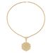 Instagram hip-hop men's necklace, niche snowflake full diamond design, Cuban personality versatile internet celebrity_ipsvogv.com
