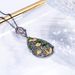 Rose Promise Pendant Sterling Silver Natural Gemstone Necklace Female Retro High End Jewelry New_ipsvogv.com