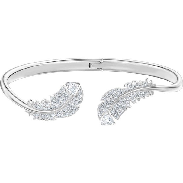 Gold And Silver Feather Bracelets For Women Elements Crystal Bracelets For Women_ipsvogv.com