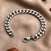 Titanium Steel Non-Fading Bracelet NK Cuban Chain Trendy Cool Men's Thick Hip-Hop Women's Flat Style Jewelry_ipsvogv.com