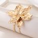 This Week 3D Large Flower Exaggerated Bracelet Simple Fashion Accessories Necklace Earring Set For Women_ipsvogv.com