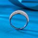 Xiancan Jewelry New Product Full Diamond Zircon Ins Trendy Style French S Silver Ring_ipsvogv.com