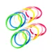 Charm Bracelets Colorful Wristband Resin Bracelet Girl Gift Solid Bangle Plastic Bangles Kids Friendship Set Adult_ipsvogv.com