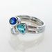 New Personalized And Beautiful Irregular Tricolor Stone Ring_ipsvogv.com