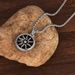 Sunflower Totem Titanium Steel Chain Men's Necklace Personality Necklace Sun God Fashion Pendant Item_ipsvogv.com