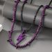 Hip Hop Black Panther Necklace Layered with Dark Black Style Advanced Alloy Diamond and Lightning Pendant Set_ipsvogv.com