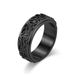 Nordic Viking triangle knot titanium steel rotatable ring ring to relieve stress and anxiety stainless steel hand jewelry_ipsvogv.com