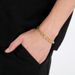 Rope Bracelet Trendy Simple Gold Stainless Steel Twist Chain Unisex Jewelry_ipsvogv.com