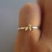 Zhenrong New Little Bee For Women's Fresh Silver Plated Colorful Ring_ipsvogv.com