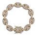Hip Hop Necklace Solid 12mm Pig Nose Chain Copper Inlaid Zirconium Full Diamond Bracelet Trendy Men And Women Accessories_ipsvogv.com