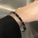 Minimalist Bracelet Men, Dark, Personalized Design, High End, Neutral Style, Handmade For Women, Versatile, New, And_ipsvogv.com