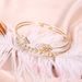 Minimalist Style And Minimalist Bracelet, Women's Gold Arrow Full Diamond Two-piece Open Bangle, Set With Hand_ipsvogv.com
