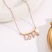 Hot selling Korean style full body titanium steel necklace LOVE titanium steel pendant, small and luxurious design,_ipsvogv.com