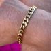 Men's Titanium Steel Six-Sided Polished Cuban Simple Personality Jewelry Trendy Bracelet_ipsvogv.com