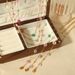 Women's Jewelry Cute All Match Flower Bracelet K Gold Stainless Steel Simple Design Fashion High End Jewelry_ipsvogv.com