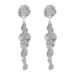 E13119 Light Luxury Style Metal Fashion ZA Personalized Long Round Pendant Earrings_ipsvogv.com