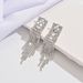 Unisex Hot Selling Personalized Full Diamond Water Drop Tassel Earrings Girls Nightclub Style Super Flash Water Diamond Earrings_ipsvogv.com