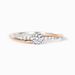 Cao Shi's Japanese Minimalist Dual Tone Tail With Thin Micro Inlaid Geometric Ring, Featuring A Fashionable Arm Design_ipsvogv.com