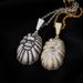 Men And Women's Jewelry Trendy Hip Hop Gorilla Pendant Necklace With Dual-Tone CZ Stones For Casual And Party Wear Necklace Gold Jewelry_ipsvogv.com