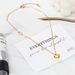 2021 New Simple Peach Heart Pendant Necklace For Women With Cold Wind Summer Instagram Hip Hop Collar Chain Titanium_ipsvogv.com