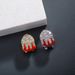 New Single Double Flame Patterned Zirconia Gold Teeth For Halloween, Popular Cosplay, Versatile Dental Accessories And_ipsvogv.com