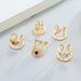 Trendy geometric diamond embellished open nail ring for women's ins niche design, elegant and exquisite nail ring_ipsvogv.com