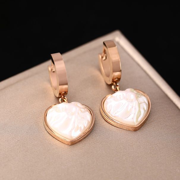 Korean Version Internet Celebrity Heart-shaped Mermaid Princess Pendant With Versatile Temperament, High-end Feel, Light_ipsvogv.com