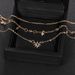 Popular Fashion New Women's Multi Layered Star Pendant Neckchain Handmade Necklace Combination_ipsvogv.com
