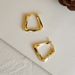 Ins temperament earrings light luxury female earrings creative sense smart trend retro copper plated real gold earrings_ipsvogv.com