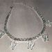 creative rhinestone small butterfly pendant Anklet women's popular butterfly element new sparkling foot ornaments Anklet_ipsvogv.com