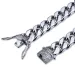 6mm-14mm Hip Hop Cuban Chain Bracelet Full Zircon Dragon Buckle Real Gold Plated Cool Men Bangle Jewelrys Gifts_ipsvogv.com