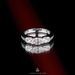 Horus Eye Zircon Armor Ring S Pure Silver Unisex Style Light Luxury Premium_ipsvogv.com