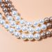 Multi Layer Pearl Fashion Double Pearl Necklace Cross Border Sweater Chain Necklace Accessories_ipsvogv.com