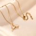 version Korean Style Titanium Steel Necklace, Women's Micro Inlaid Mother Of Pearl Fish Tail Pendant, Light Luxury Niche_ipsvogv.com
