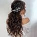 Bridal Headdress Double Hair Comb Rhinestone Pearl Decoration Hair Accessories Side Decoration Insert Comb_ipsvogv.com