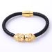 Bracelet 1pc New Men's Cowhide Ghost Head Bracelet Punk Style High Quality Skulls_ipsvogv.com