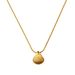 2023 New Small Pendant With Titanium Steel Gold-plated Light Luxury Striped Scallop Shell Texture Item_ipsvogv.com