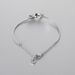 Silver Black And White Full Diamond Bow Bracelet Female Element Crystal Bracelet Female Agency_ipsvogv.com